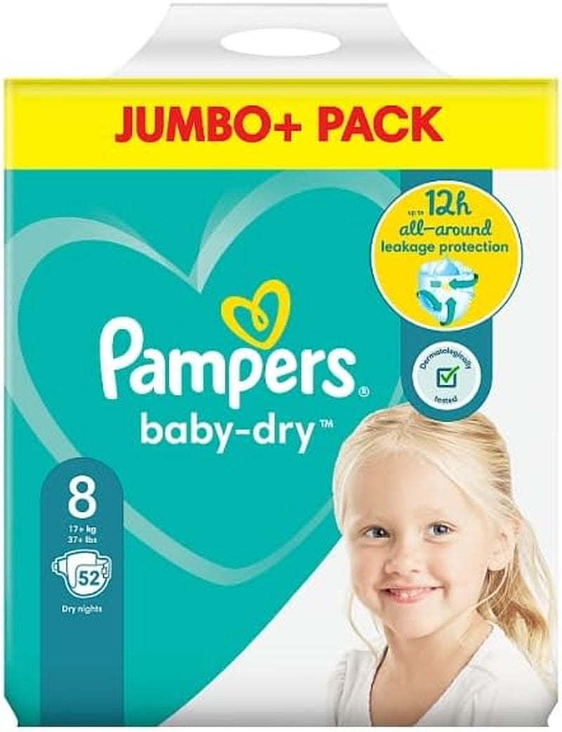Pannolini Pampers 81657566 Pantaloni Baby-Dry, bianchi