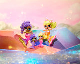 LOL Sorpresa! Sirene Makeover Magic Tots - Vero lucidalabbra per te e la tua bambola per realizzare, mescolare e creare trucchi, Divertente gioco con l'acqua, 6 bambole da collezionare - Dai 4 anni in su