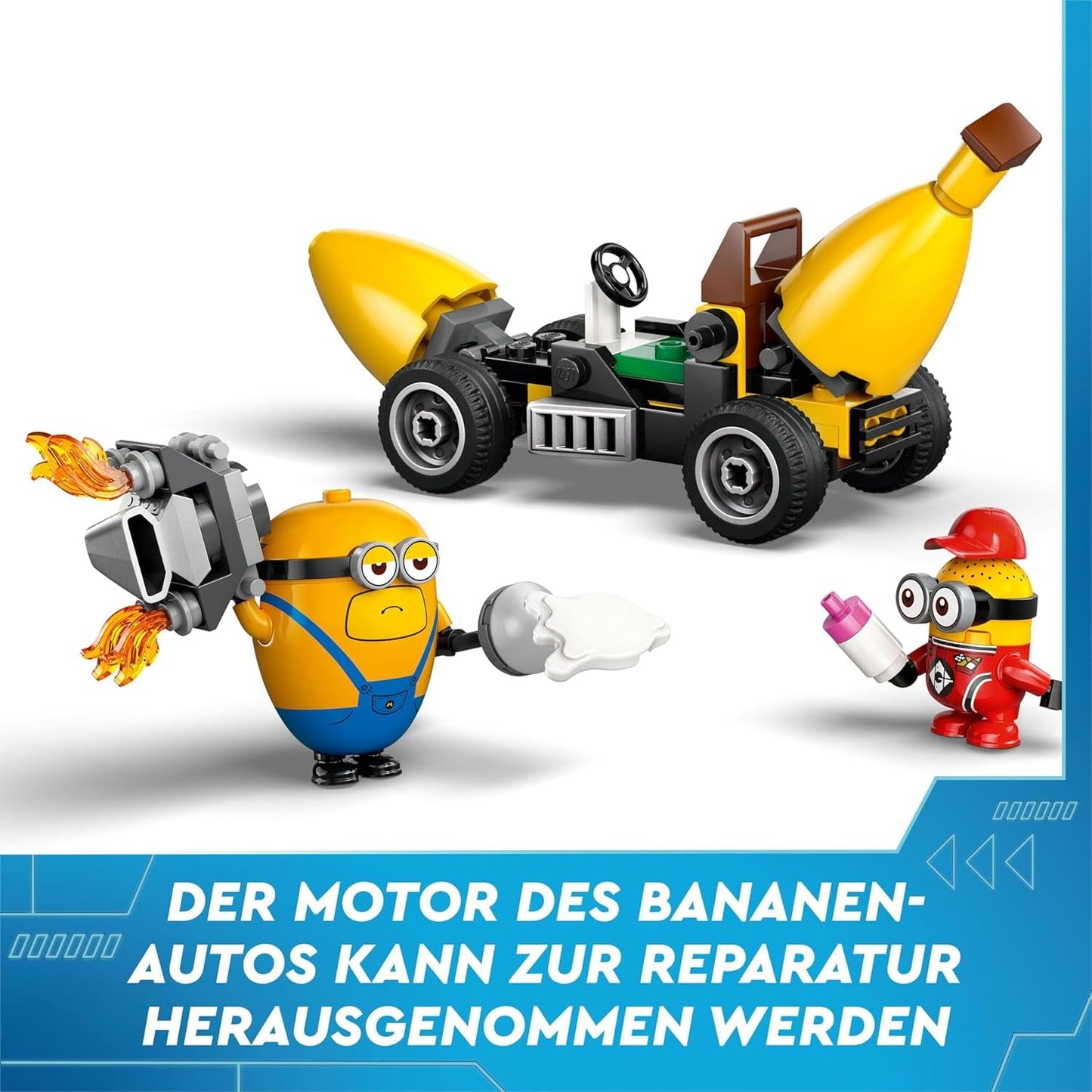 LEGO I - Semplicemente Incorreggibile 4 Minions e la Macchina delle Banane Playset per I - Semplicemente Incorreggibile 4 Minions Giocattolo per Bambini Regalo Creativo per Ragazzi e Ragazze di 6 Anni 75580 Set da Costruzione Beuche den LEGO-Store