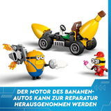 LEGO I - Semplicemente Incorreggibile 4 Minions e la Macchina delle Banane Playset per I - Semplicemente Incorreggibile 4 Minions Giocattolo per Bambini Regalo Creativo per Ragazzi e Ragazze di 6 Anni 75580 Set da Costruzione Beuche den LEGO-Store