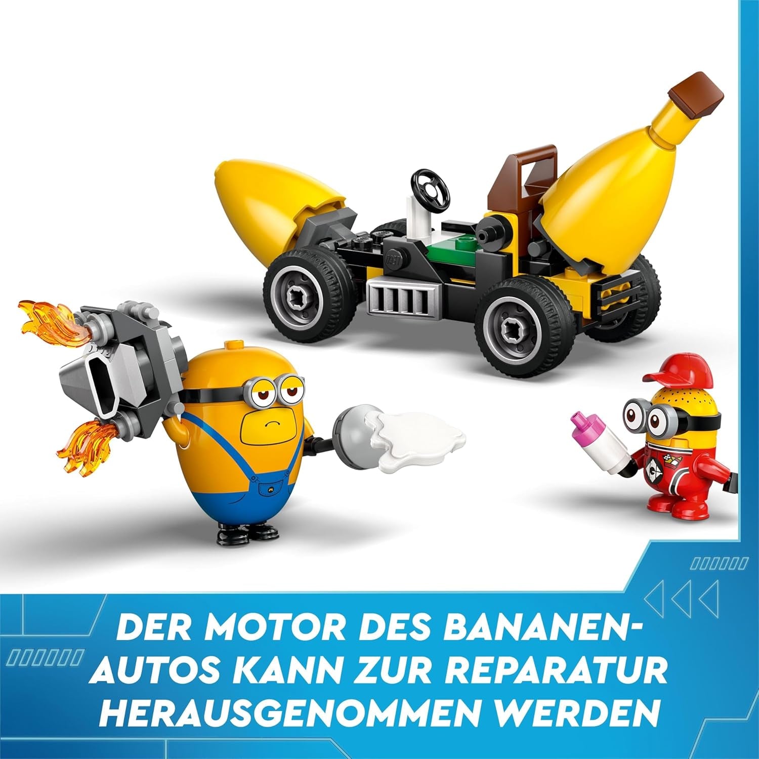 LEGO I - Semplicemente Incorreggibile 4 Minions e la Macchina delle Banane Playset per I - Semplicemente Incorreggibile 4 Minions Giocattolo per Bambini Regalo Creativo per Ragazzi e Ragazze di 6 Anni 75580 Set da Costruzione Beuche den LEGO-Store