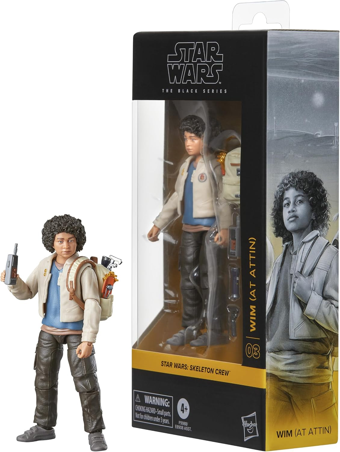 Star Wars Black Series Capitano Pirata Brutus (Port Borgo), Skeleton Crew Action Figure (15 Cm) Action figures Naty Shop Wim
