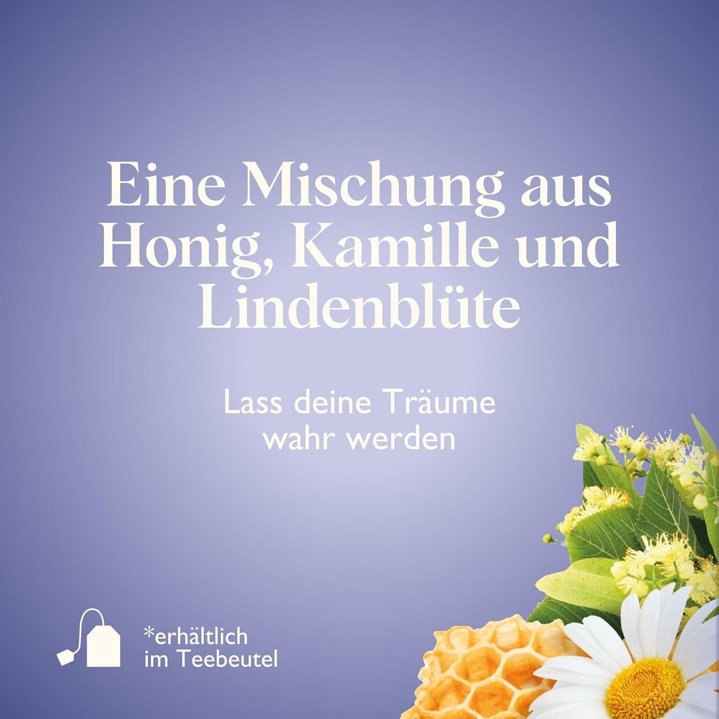 Twinings SWEET DREAMS Tè alla camomilla con miele, arancio e fiori di tiglio - Dolce miscela di tisane per il miglioramento naturale del sonno, confezione da 12 (10 bustine di tè ciascuna)