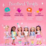 Glitter Girls - Sunnie Dolls - Bambola Articolata Sunnie 36 cm - Capelli Biondi e Occhi Verdi - Giocattolo da 3 Anni in su