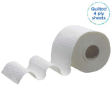 Rotoli di carta igienica Kleenex Premium 8484, carta igienica 24 rotoli x 160 fogli gonfiati, carta igienica a 4 veli, fibra pura al 100%, alta qualità, resistente agli strappi e morbida (confezione da 2)