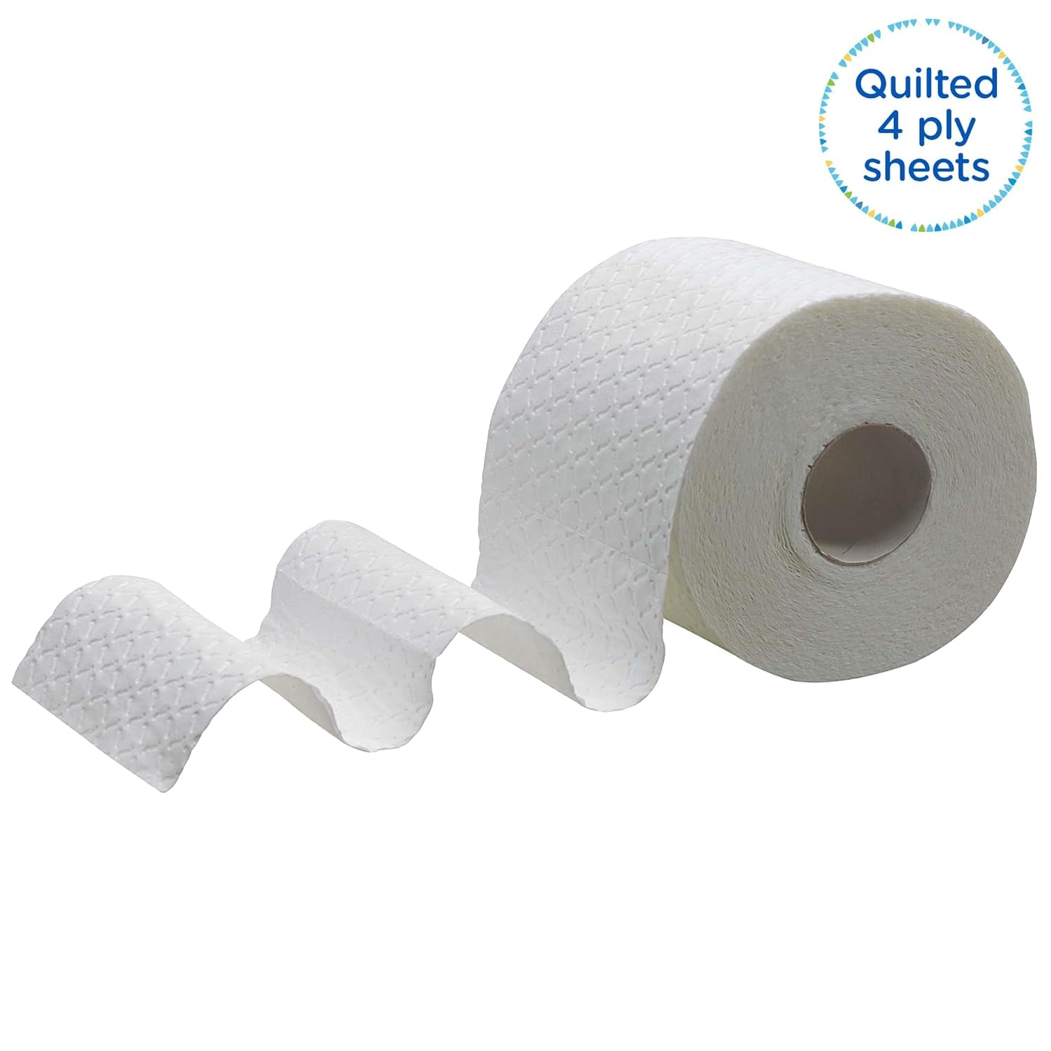 Rotoli di carta igienica Kleenex Premium 8484, carta igienica 24 rotoli x 160 fogli gonfiati, carta igienica a 4 veli, fibra pura al 100%, alta qualità, resistente agli strappi e morbida (confezione da 2)