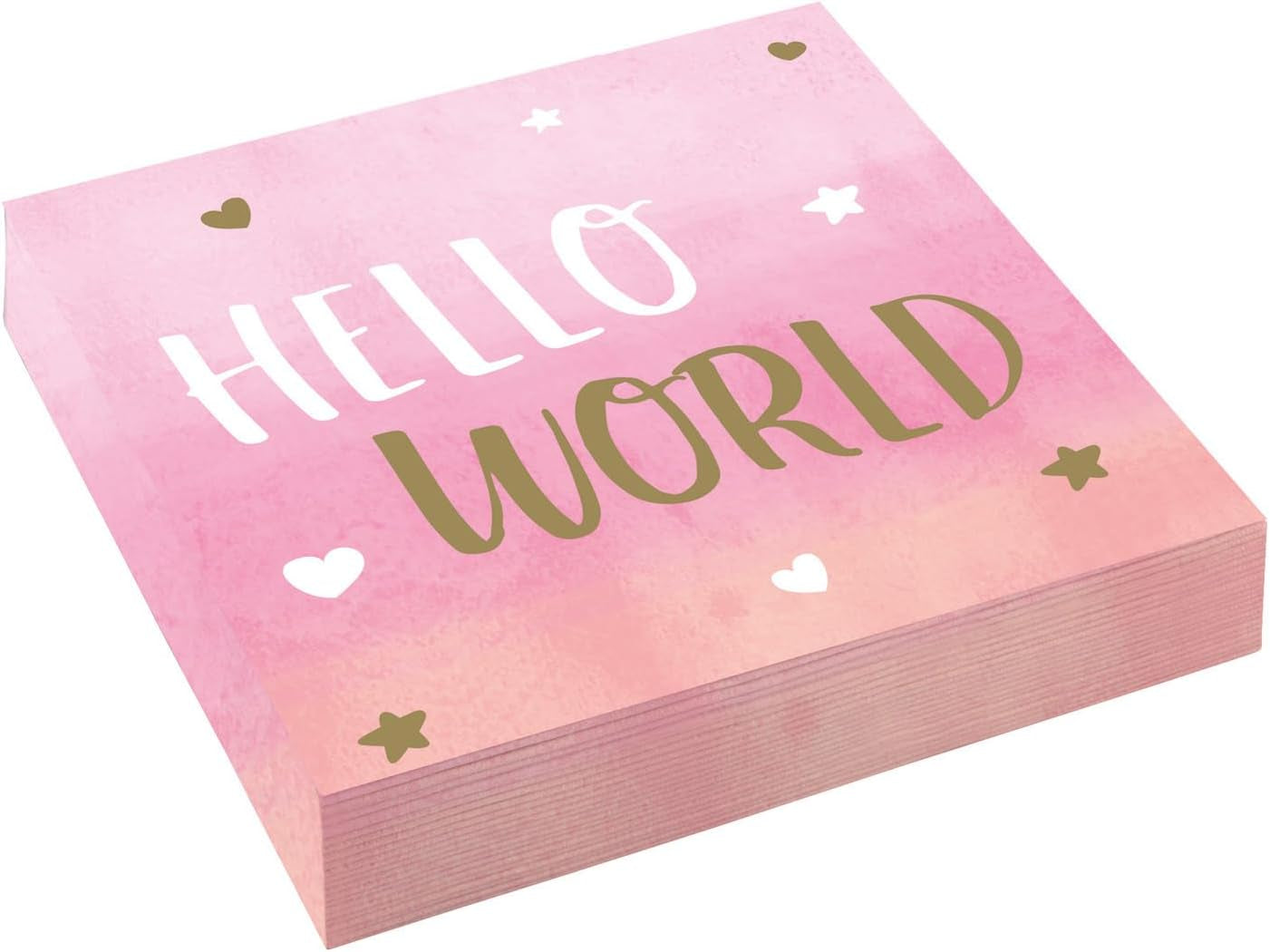 Amscan 16 salviette Oh Baby Girl