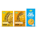 Cultured Foods Vegan 3-er Set Vegan Mac e formaggio, salsa Gouda, salsa Cheddar, Laktosefrei Glutenfrei MAC & CHEEZ CHEATCHEEZ