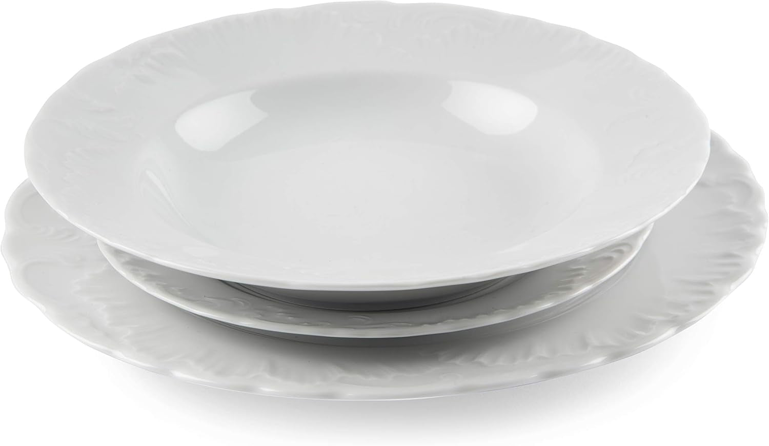 Servizio posate Excelsa, 18 pezzi, bianco