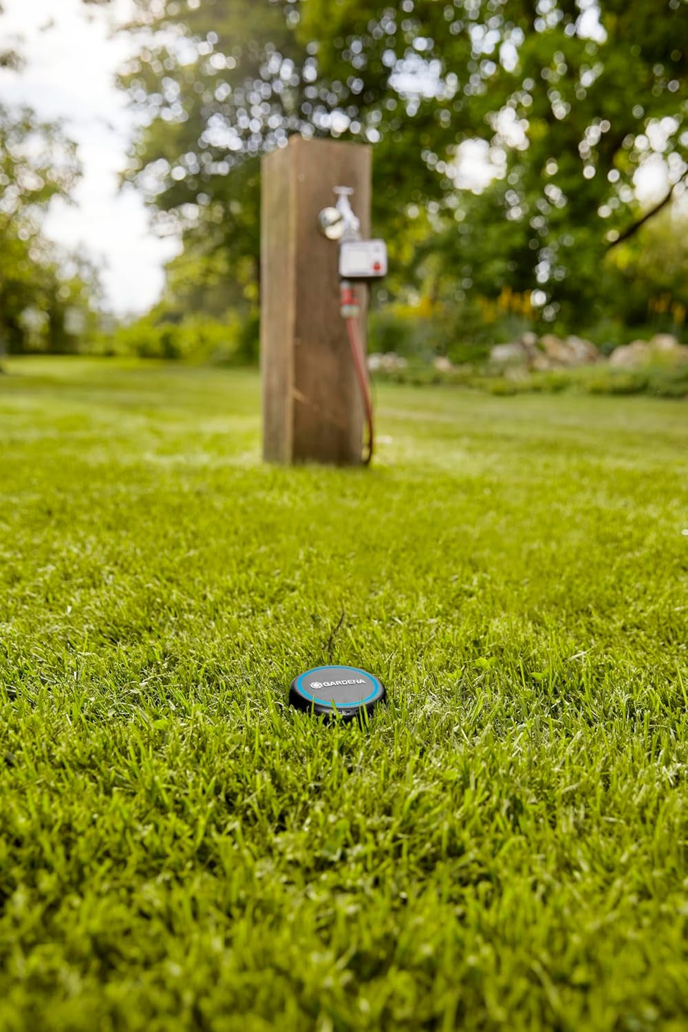 Cavo di prolunga Gardena (10 m) per sensore pioggia e sensore umidità del suolo, cavo di collegamento con sistema Easy Click, estensibile fino a 105 m, per uso sopra e sotto terra (01868-20)