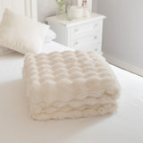 Flamingueo coperta accogliente - coperta termica, coperta ponderata, poliestere, coperta per divano, decorazione della stanza, coperta in pile, calore, letti, coperta, coperta invernale Letti e coperte Besuche den Flamingueo-Store