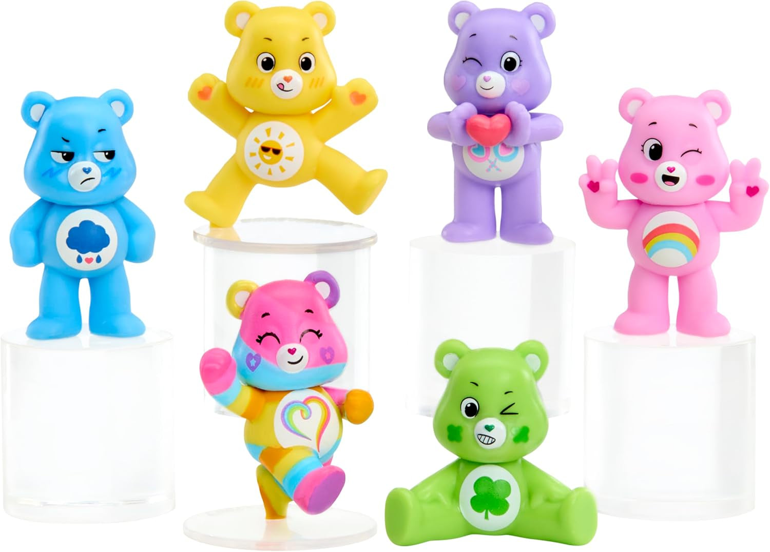 LOL Sorpresa! Loves Care Bears Tots - Include 1 bambola con vestito e accessori, palla di orsacchiotto, confezione nascosta, 6 bambole da collezione