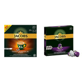 Jacobs Kaffeekapseln Guten Morgen XL Intense - 10er Pack (10 x 20 Getränke) & Kaffeekapseln Lungo Intenso, Intensität 8 von 12, 200 Nespresso®* compatibile Kapseln, 10 x 20 Getränke