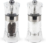 OSLO Duo acrilico/acciaio inox 14 cm Macinini e Macinini Naty Shop Set macinapepe e sale