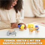 Rubble & Crew - Set di action figure Rubble & Mix, 2 giocattoli da costruzione e sabbia da costruzione cinetica da 85G, giocattolo adatto per bambini dai 3 anni in su Action Figure Naty Shop