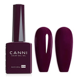 Smalto gel CANNI, semipermanente, viola scuro, smalto, gel UV, impregnante, manicure