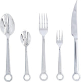 Set posate 5 pezzi, acciaio inox Kitchen Naty Shop
