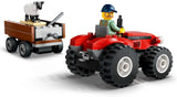 Trattore LEGO City con rimorchio - Giocattolo della fattoria con trattore e personaggi di animali - Set di gioco Montessori per ragazzi e ragazze dai 4 anni - regalo con 2 minifigure 60461 Set di costruzione Besuche den LEGO-Store