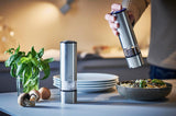 PEUGEOT Elis Sense set macinapepe/sale elettrico, altezza: 20 cm, acciaio inox, argento Macinini e Macinini Naty Shop