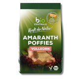 Bignè all'amaranto Biocentral | 125 g| vegano | piccoli granelli di amaranto espanso | fonte proteica | per muesli, yogurt e colorate ciotole per la colazione