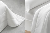Gradi Casa - 4 Estaciones - Trapunta nordica, 180 Cm, 2 trapunte. Inverno: Fibre 270 G/M2; Piumini e Trapunte Estivi 170 Gr/M2-260X240 Cm Naty Shop