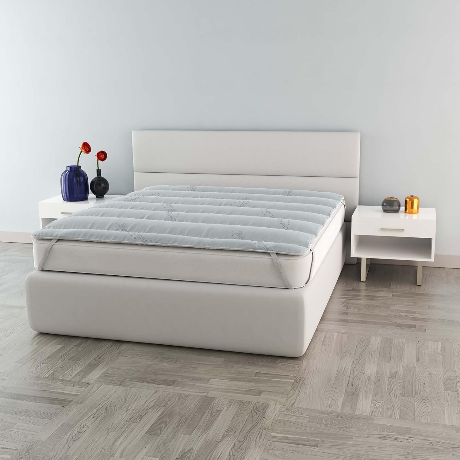 MB Home Italia, Topper, Thermocontrol, Piumini e Trapunte Matrimoniali 160X195 Cm Naty Shop Matrimoniali 160X195 Cm Bioceramica