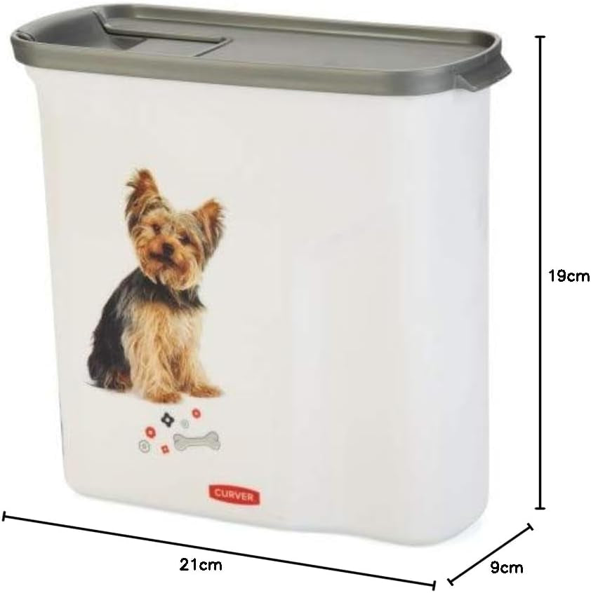 Contenitore per cibo per cani Curver - 2 l Contenitori per alimenti Naty Shop