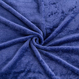 Coperta in pile Kono Sherpa, 150 X 200 cm, Morbida, accogliente, soffice, reversibile, microfibra, coperte fisse per letto, divano, divano (Blu navy, matrimoniale/matrimoniale) Letti e coperte Besuche den KONO-Store