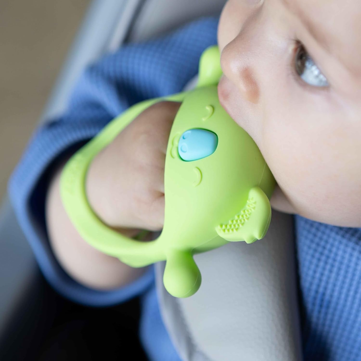 Guanti da dentizione Nuby - Silicone | Giocattolo per la dentizione del koala | Giocattolo sensoriale | 3+ mesi
