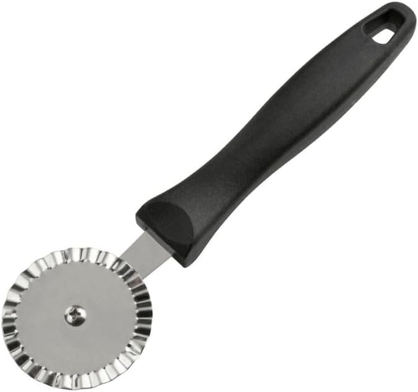 FMrotella professionale 20 cm CHEF (Colore: Acciaio inox/Nero), Quantità: 1 pezzo