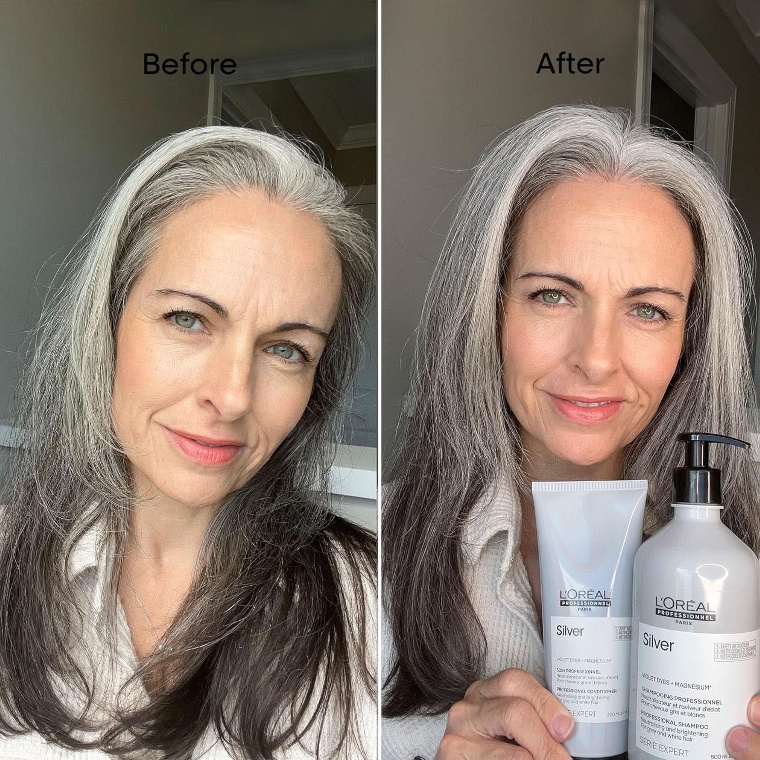 L'Oréal Professionnel Serie Expert Silver, Shampoo, 500 ml Doccia e bagno Naty Shop