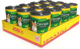 JosiCat Pollo in Salsa (12 x 415 g) | Adulto | Cibo umido premium per gatti adulti | Pollo in salsa | Vitamina D3 ed E | Realizzato da JOSERA | Cibo umido per gatti | Alimento completo | Confezione da 12