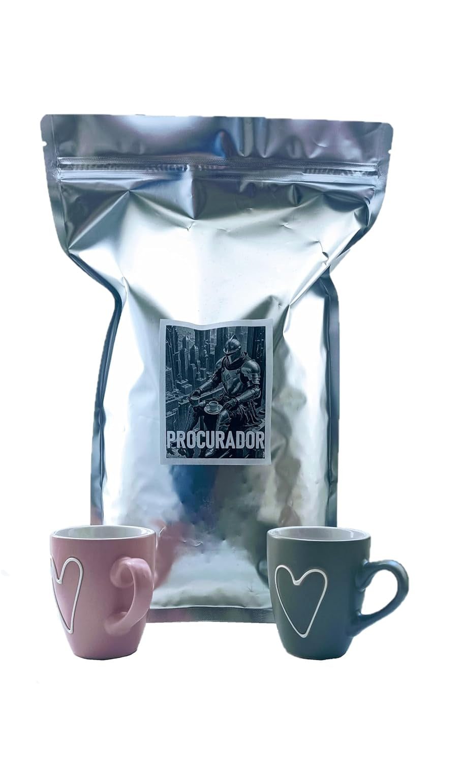 Caffè messicano Procurador con due tazze dolci. La natura in armonia con il piacere. Arabica 1000 g