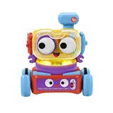 Fisher-Price Robot didattico 4 in 1 Linus per neonati e bambini piccoli, giocattolo a partire da 6 mesi - lingua tedesca, HCK39 Giocattoli per bambini Naty Shop Tedesco