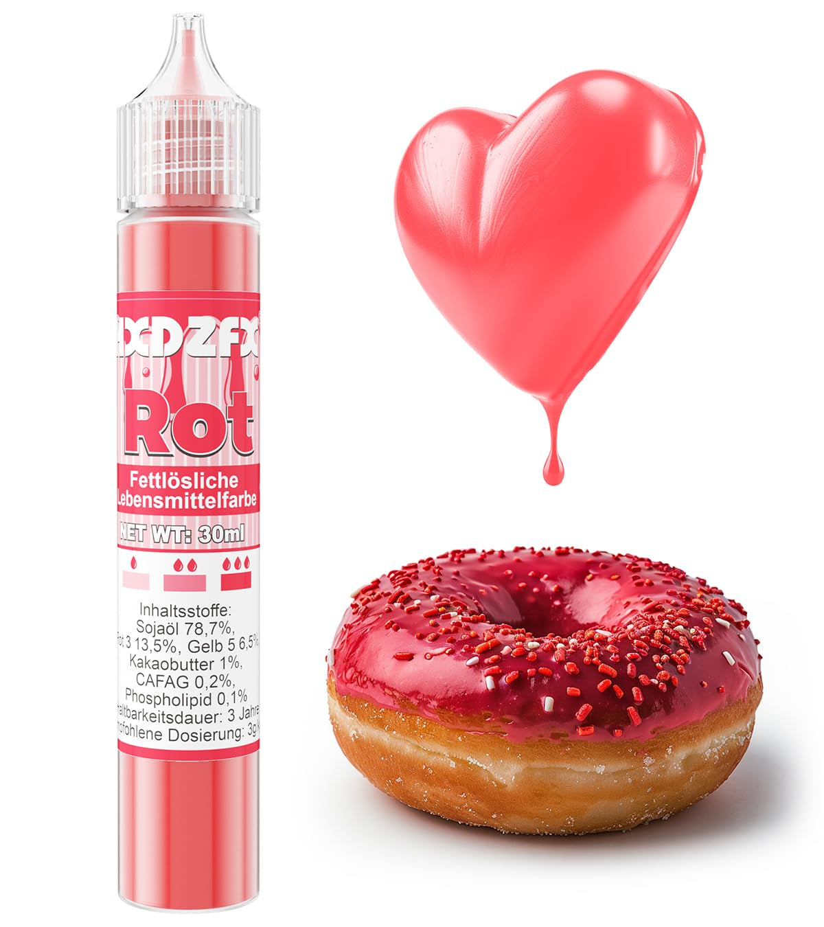Colorante alimentare liposolubile - Colorante alimentare concentrato a base di olio da 30 ml per set di coloranti alimentari al cioccolato per decorazione di torte, fondente, crema al burro, dolci al forno, artigianato (Blu Navy)