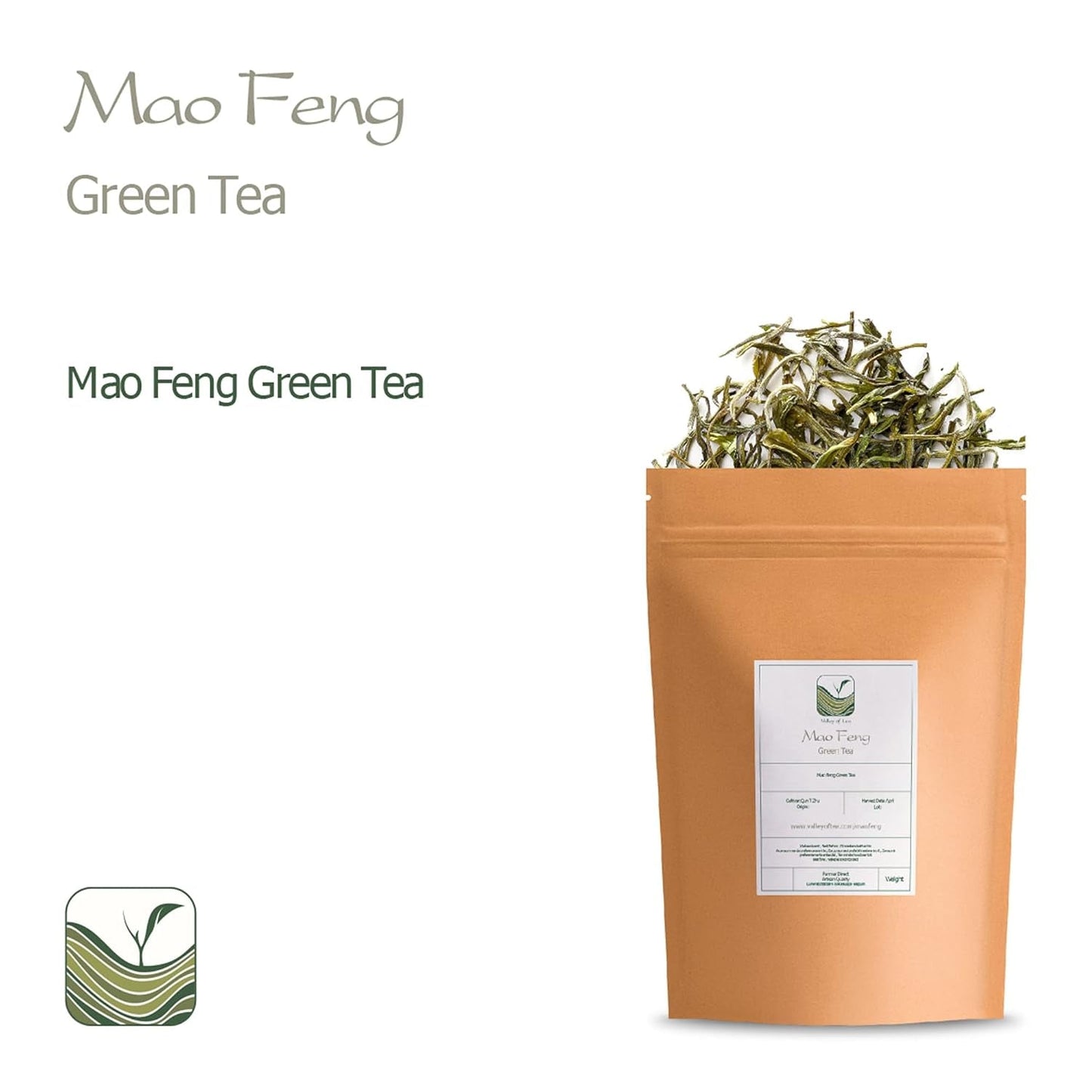 Tè verde Mao Feng Huangshan - Famoso tè cinese di Huang Shang - Foglie di tè verde delle montagne gialle Maofeng Tè cinese Mao Feng Tè verde biologico Tè verde cinese Tè verde