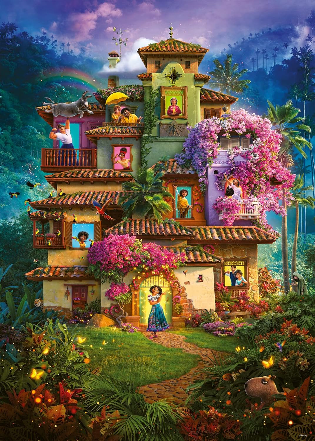 Ravensburger Puzzle 12000608 - Encanto - 1000 pezzi Disney Encanto Puzzle Per adulti e bambini dai 14 anni Puzzle Naty Shop Vecchio design