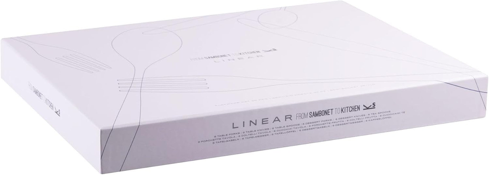 Sambonet 52513-83 Posate 36 pezzi, Cucina Acciaio Naty Shop