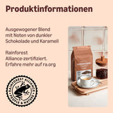 di Amazon Espresso Crema Röstkaffee Ganze Bohnen, 1kg (2 confezioni da 500g), Rainforest Alliance-Zertifizierung
