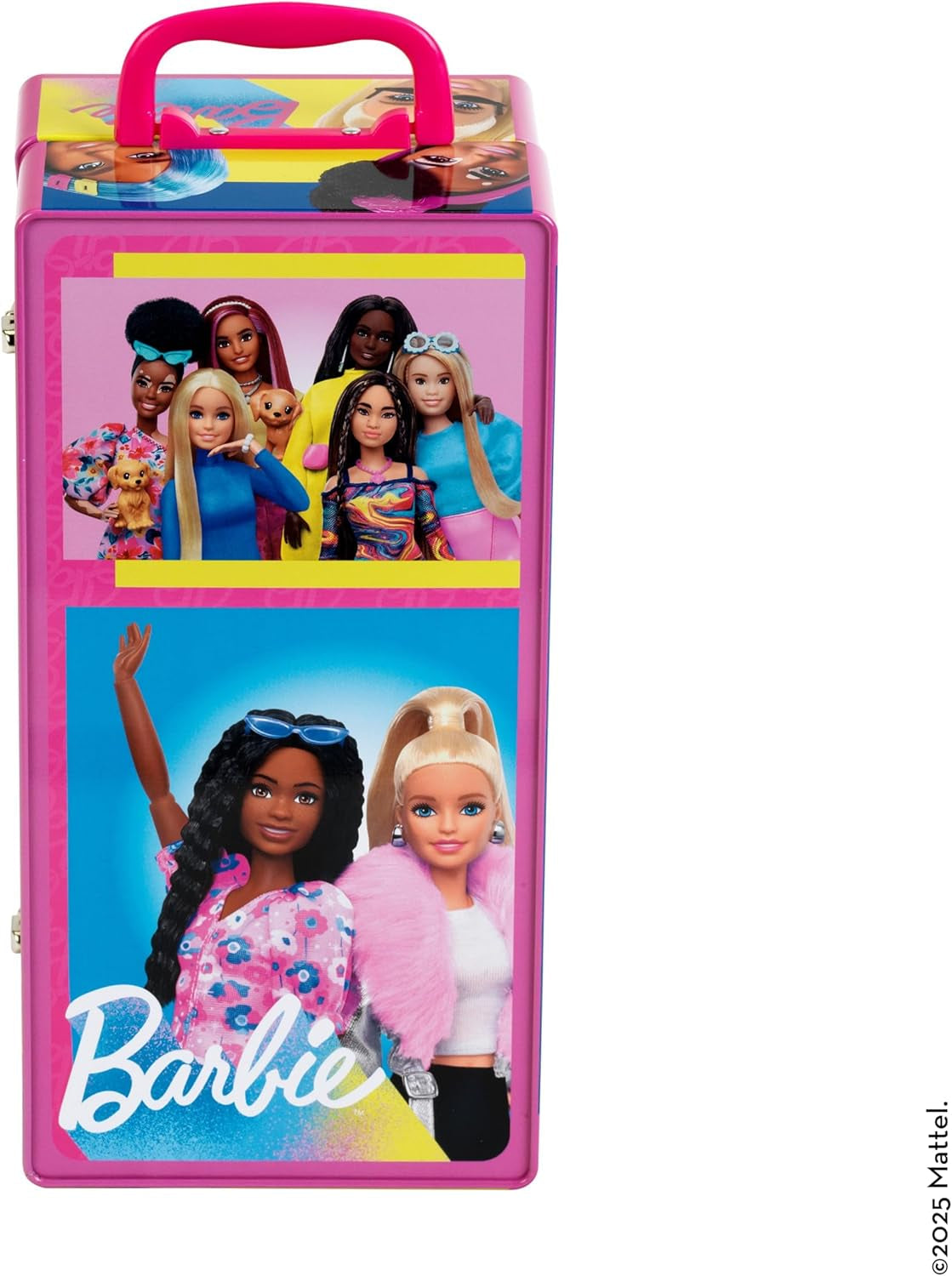 Theo Klein 5801 Guardaroba Barbie con aste appendiabiti e scomparti, giocattolo dai 3 anni in su, accessori inclusi, multicolore