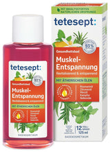 Tetesept Muskel, Additivo per bagno rilassante dopo lo sforzo fisico, 125 ml Doccia e bagno Naty Shop 125 ml Bagno rilassante muscolare