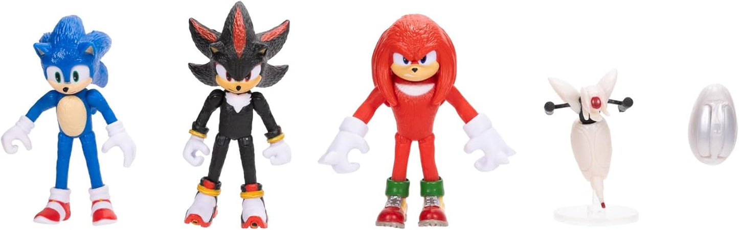Sonic 3 Movie 6 Cm Action Figures Multipack Action figures Naty Shop
