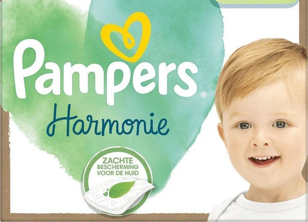 Pannolini Pampers Harmony Per Neonati Taglia 5 11-16 kg 38 Pz - Delicati sulla pelle del bambino