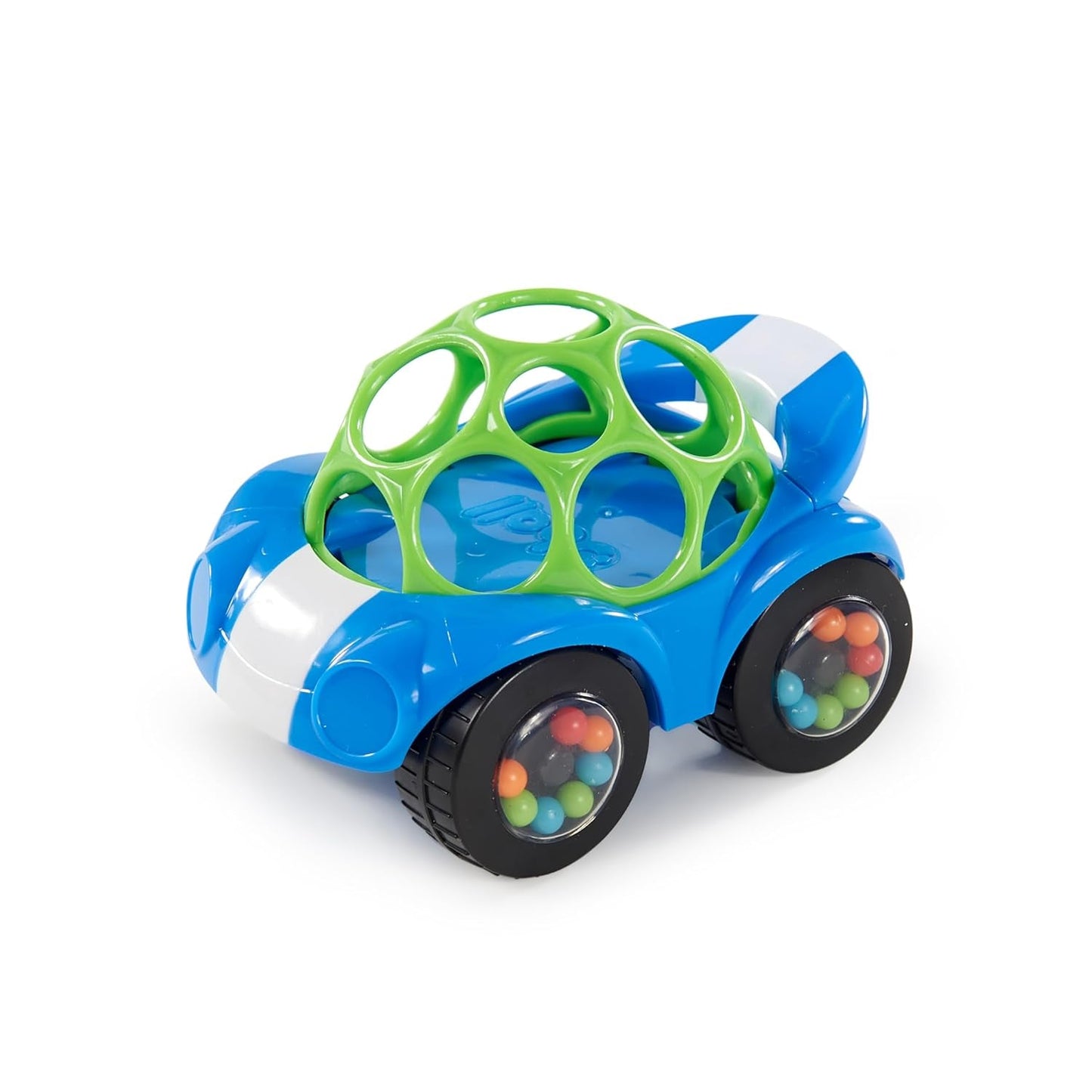 Bright Starts Oball Rattle Toy Car Verde Blu Baby Toys Naty Shop Titolo predefinito