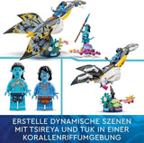 LEGO Avatar La scoperta di Ilu Percorso acquatico Giocattolo costruibile con figura subacquea Collezione Pandora Set per bambini e appassionati di cinema da 8 anni in su 75575 Set da costruzione Besuche den LEGO-Store