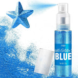 Glitter commestibili, spray, vari colori, 22 grammi Naty Shop Blu