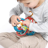 LUDI - Planet Bell - Giocattolo per bambini - A partire da 3 mesi - Colori vivaci, texture diverse e forma originale - Promuove la motricità fine e la destrezza Bebe Naty Shop Toys
