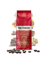Espresso Caffè - 1kg Espresso in grani Traditional Röstung über Olivenholzfeuer In Handarbeit - Premium Kaffeebohnen für Vollautomat und Siebträger