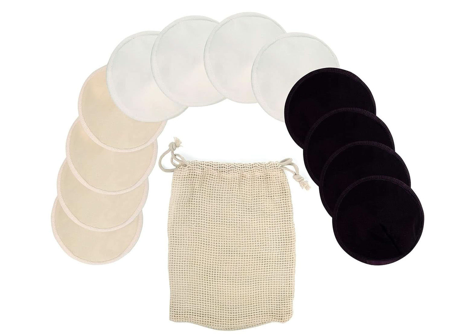 Coppette assorbilatte Jané, lavabili e riutilizzabili Accessori per alimentazione e allattamento Baby Naty Shop M 12 unità/confezione