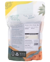 Wholefood Earth USA Riso selvatico nero - Non OGM - Naturale - Vegano - Senza latticini - Senza zuccheri aggiunti, 500g